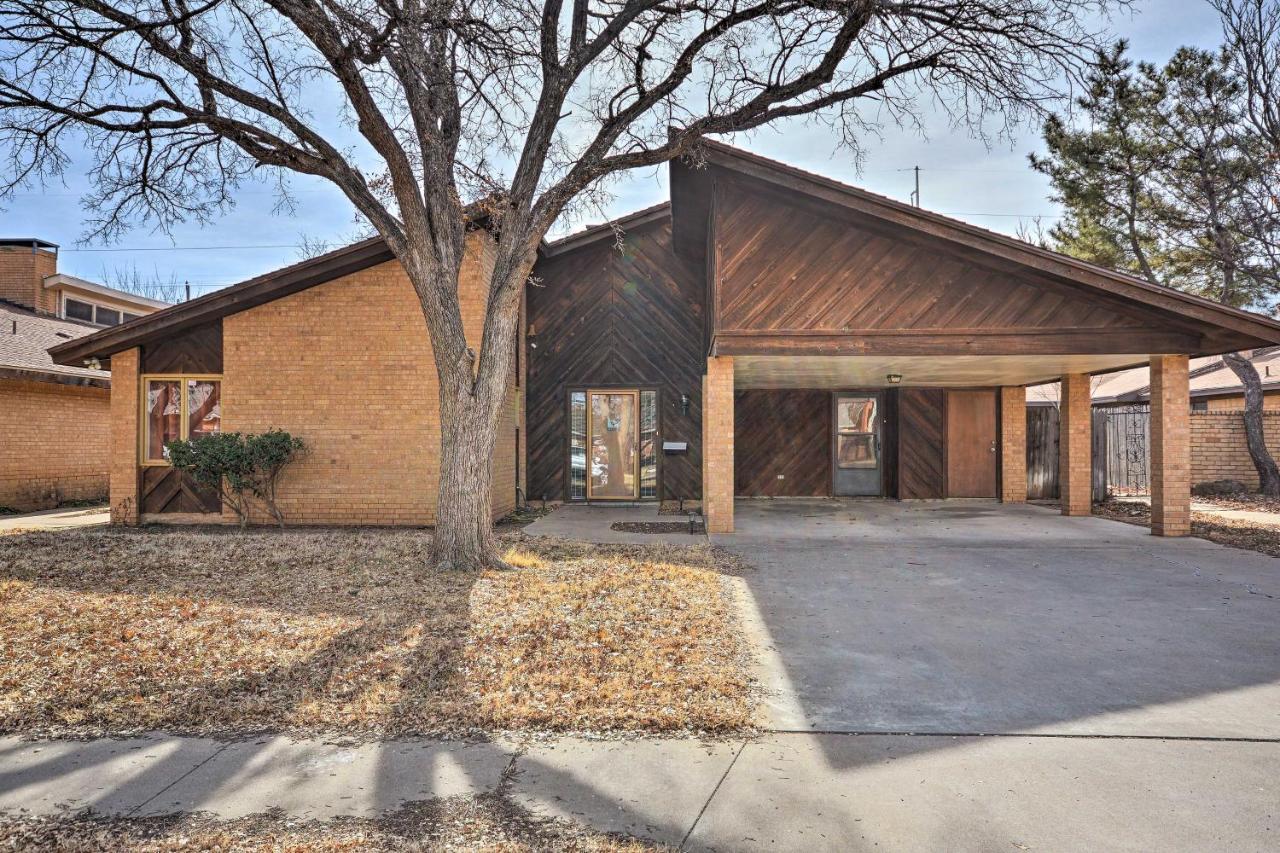 Lubbock Townhome With Grill Near Ttu And Downtown! Eksteriør bilde